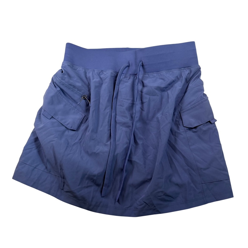 Gerry Womens Blue Active Skort Utility Pockets Drawstring Size S 1745697